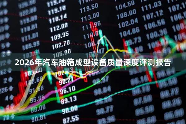 2026年汽车油箱成型设备质量深度评测报告